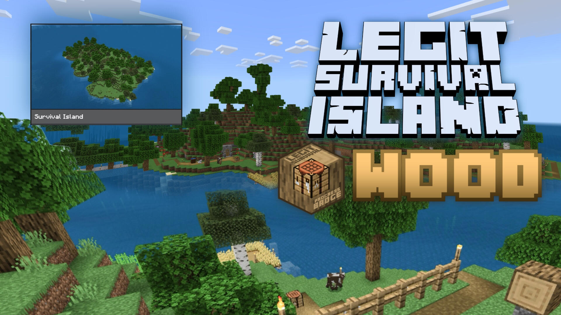Legit Survival Island WOOD Edition